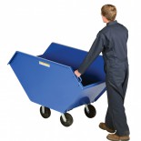 Waste Chip Bin Hopper